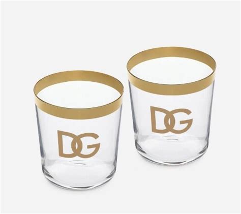 dolce gabbana trink gläser|Dolce & Gabbana Glassware .